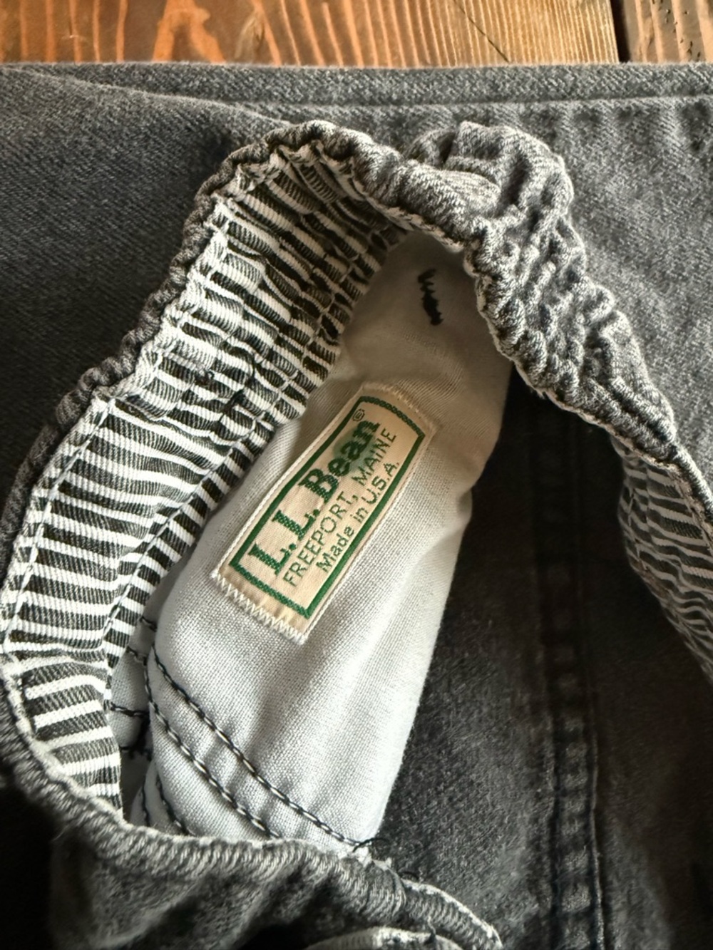 L.L. Bean Heather Gray Jeans